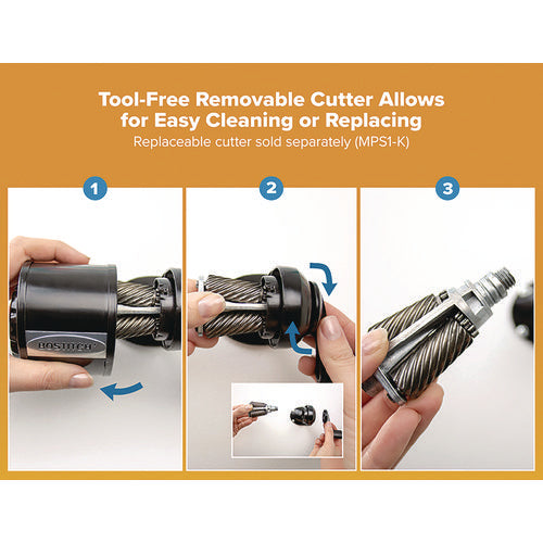 Metal Manual Pencil Sharpener, Manually-powered, 5.44