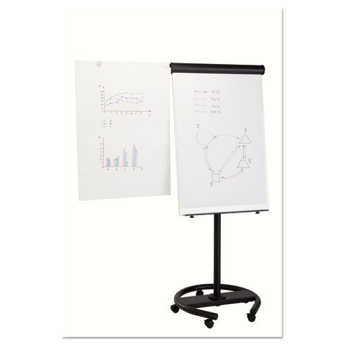 360 Multi-use Mobile Magnetic Dry Erase Easel, 27