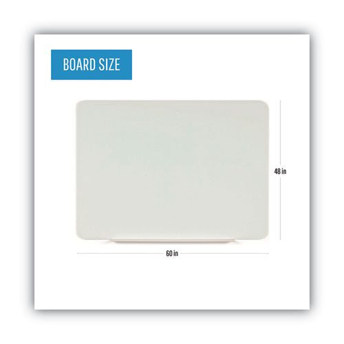 Magnetic Glass Dry Erase Board, 60