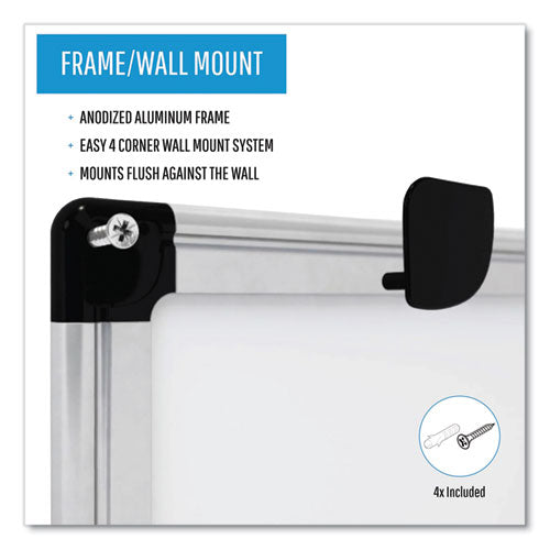 Value Lacquered Steel Magnetic Dry Erase Board, 96