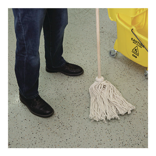 Handle/deck Mops, #20 White Cotton Head, 54