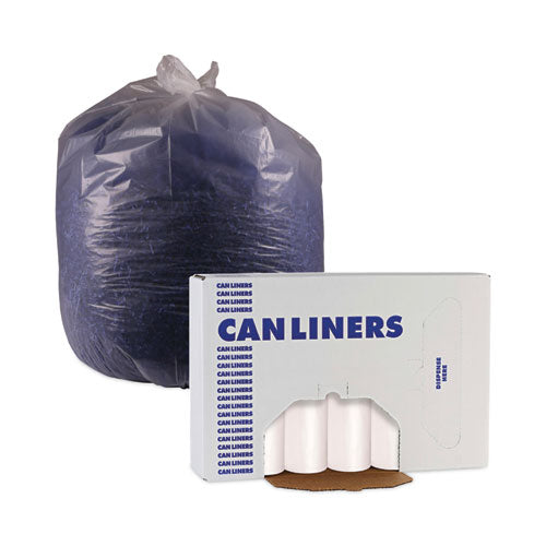 High-density Can Liners, 16 Gal, 6 Mic, 24