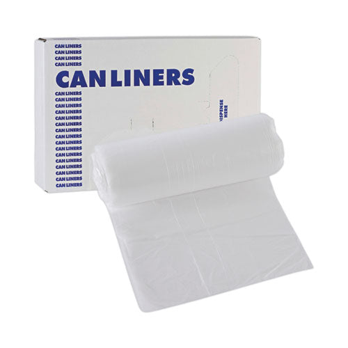 High-density Can Liners, 16 Gal, 6 Mic, 24