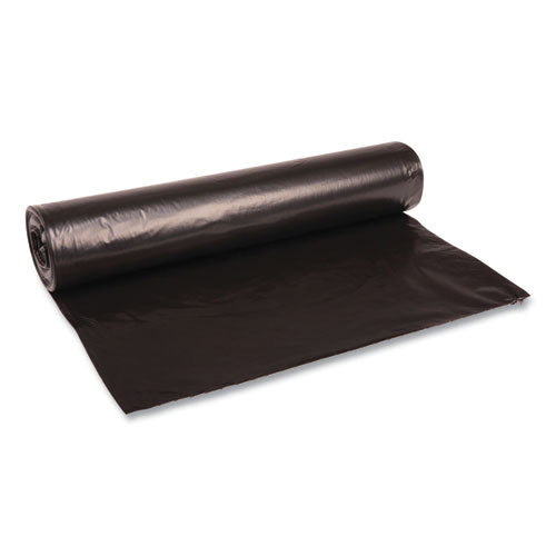 Recycled Low-density Polyethylene Can Liners, 56 Gal, 1.2 Mil, 43