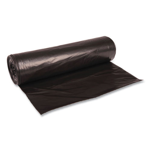 Recycled Low-density Polyethylene Can Liners, 56 Gal, 1.6 Mil, 43