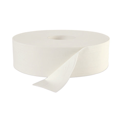 Jrt Bath Tissue, Jumbo, Septic Safe, 2-ply, White, 3.5