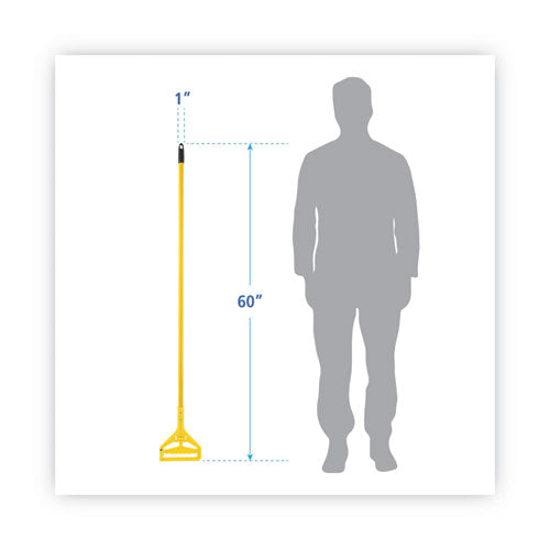 Quick Change Side-latch Plastic Mop Head Handle, 60