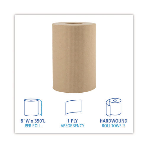 Hardwound Paper Towels, 1-ply, 8