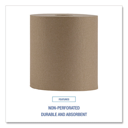 Hardwound Paper Towels, Nonperforated, 1-ply, 8
