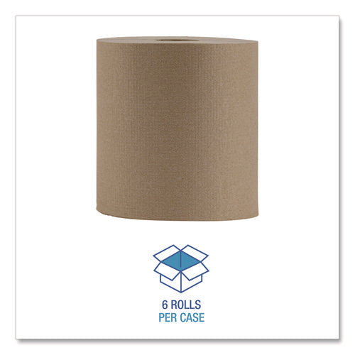 Hardwound Paper Towels, Nonperforated, 1-ply, 8