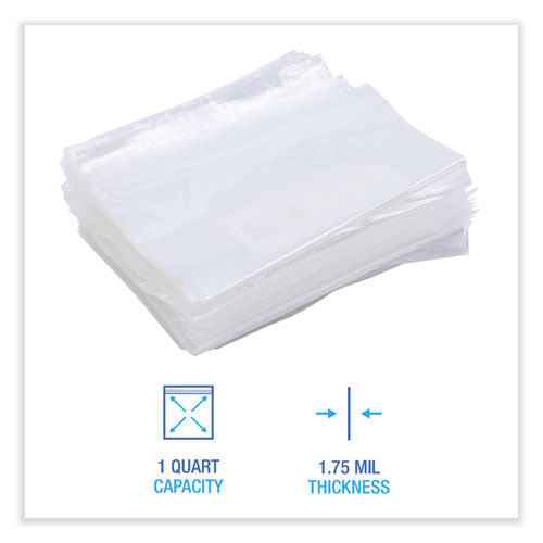 Reclosable Food Storage Bags, Quart, 7