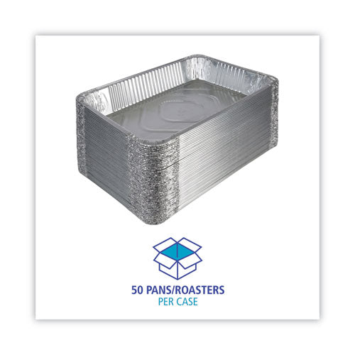Aluminum Steam Table Pans, Full-size Deep, 620 Gauge, 3.19