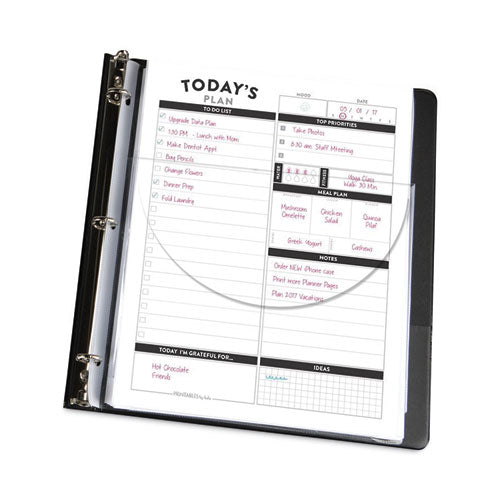 Super Capacity Sheet Protectors With Tuck-in Flap, 200
