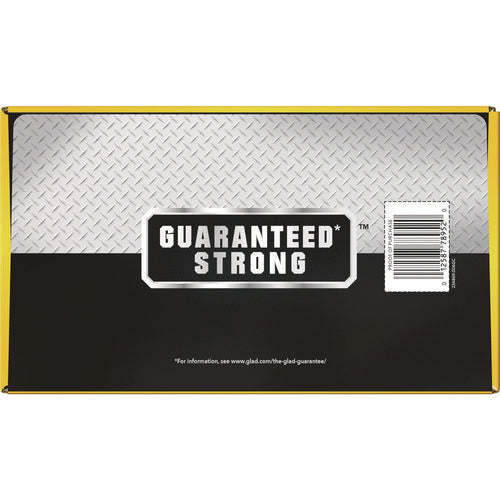 Guaranteed Strong Large Drawstring Trash Bags, Three-ply, 30 Gal, 1.05 Mil, 30