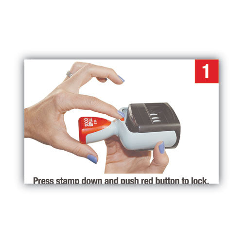 Model S 360 Two-color Message Dater, 1.75 X 1, 