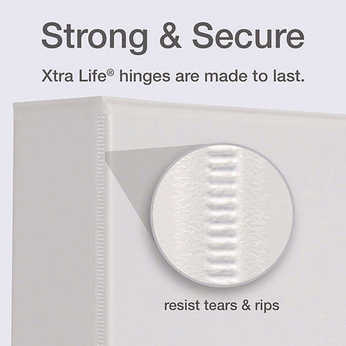 Premier Easy Open Clearvue Locking Slant-d Ring Binder, 3 Rings, 1