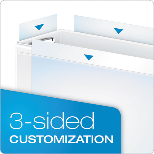 Premier Easy Open Clearvue Locking Slant-d Ring Binder, 3 Rings, 5