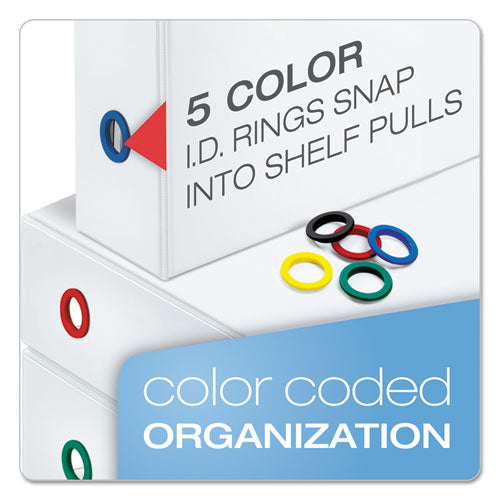 Freestand Easy Open Locking Slant-d Ring Binder, 3 Rings, 5