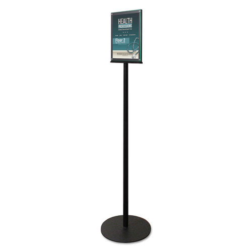 Double-sided Magnetic Sign Display, 8.5 X 11 Insert, 56