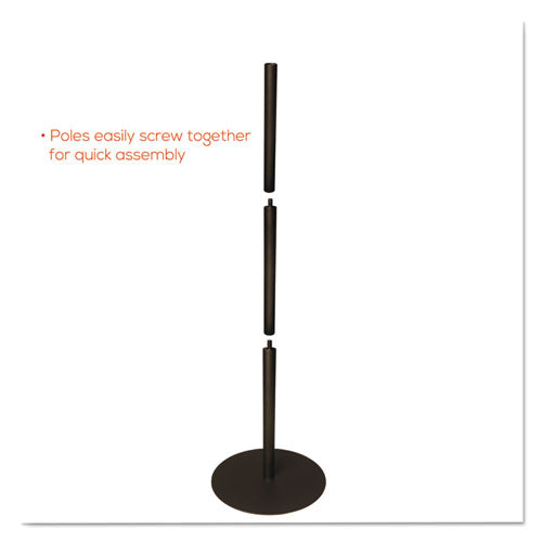 Double-sided Magnetic Sign Display, 8.5 X 11 Insert, 56