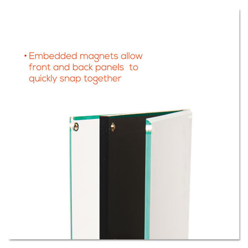 Double-sided Magnetic Sign Display, 8.5 X 11 Insert, 56