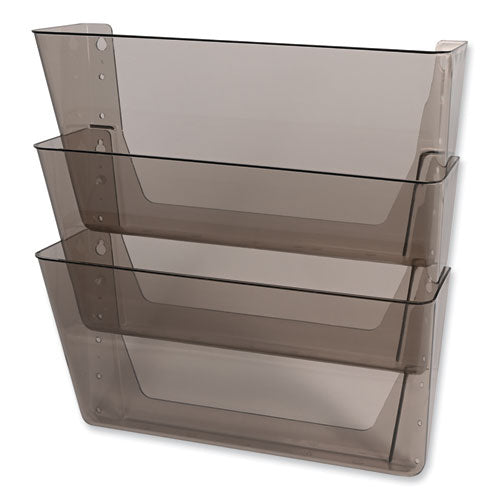 Docupocket Three-pocket File Partition Set, 3 Sections, Letter Size, 13
