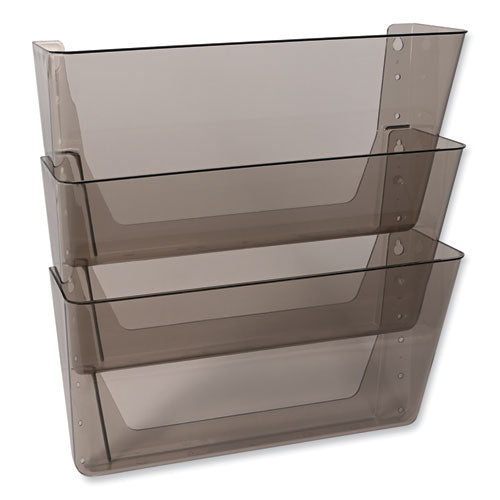 Docupocket Three-pocket File Partition Set, 3 Sections, Letter Size, 13