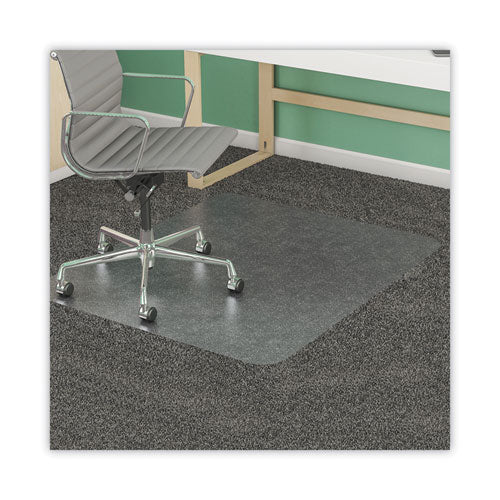 Supermat Frequent Use Chair Mat For Medium Pile Carpet, 36 X 48, Rectangular, Clear