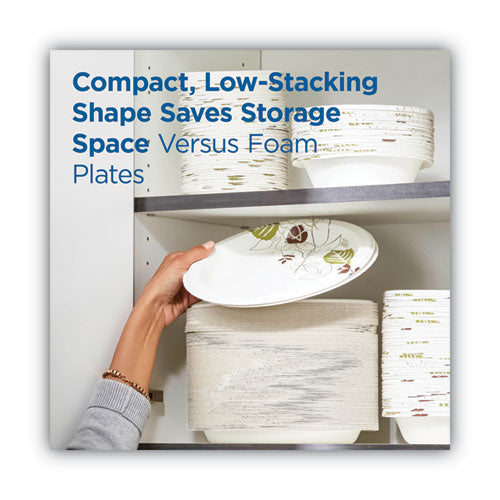Pathways Soak Proof Shield Heavyweight Paper Plates, Wisesize, 10.13