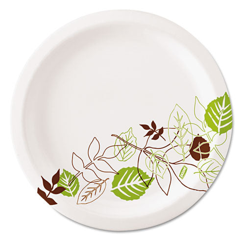 Pathways Soak-proof Shield Mediumweight Paper Plates, 6.87