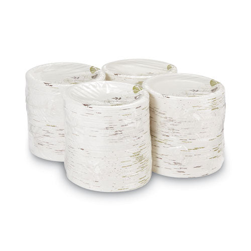 Pathways Soak-proof Shield Mediumweight Paper Plates, 6.87
