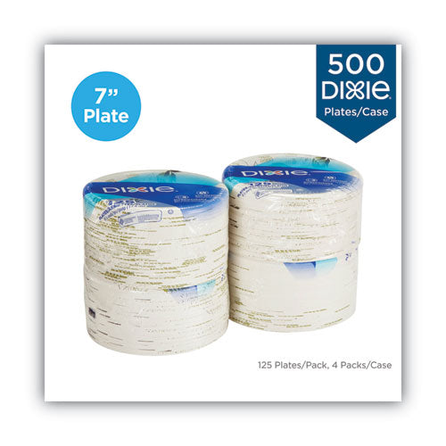 Pathways Soak-proof Shield Mediumweight Paper Plates, Wisesize, 6.87