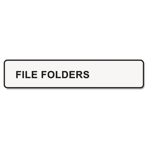 Labelwriter 1-up File Folder Labels, 0.56