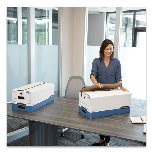 Liberty Heavy-duty Strength Storage Boxes, Letter Files, 12.25