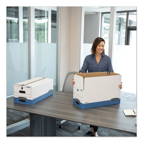 Stor/file Medium-duty Strength Storage Boxes, Letter/legal Files, 12.25
