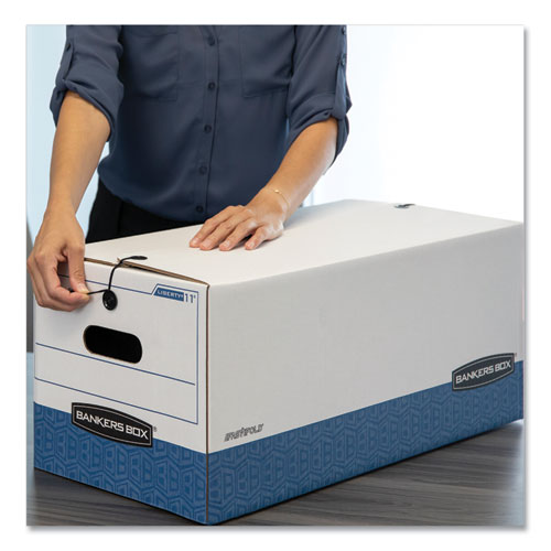 Stor/file Medium-duty Strength Storage Boxes, Letter/legal Files, 12.25
