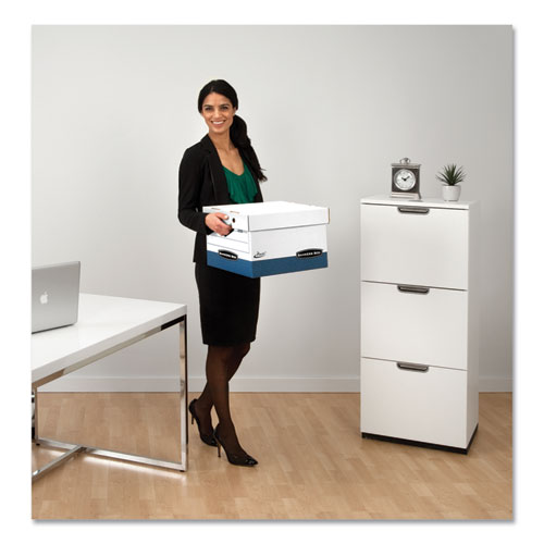Presto Ergonomic Design Storage Boxes, Letter/legal Files, 12.88