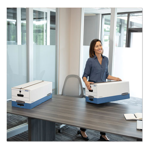Stor/file Medium-duty Strength Storage Boxes, Letter Files, 12.25
