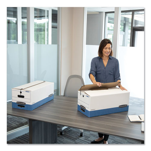 Stor/file Medium-duty Strength Storage Boxes, Letter Files, 12.25