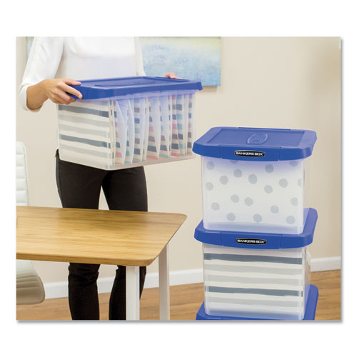Heavy Duty Plastic File Storage, Letter/legal Files, 14