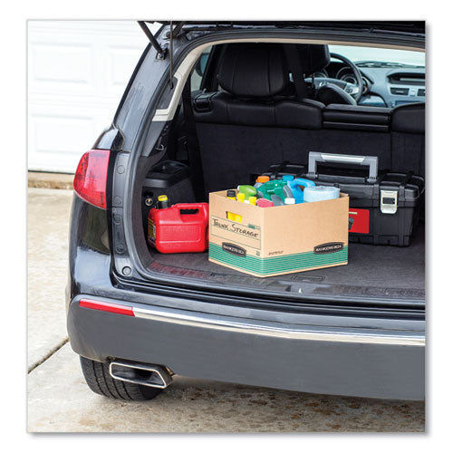 Stor/file Medium-duty 100% Recycled Storage Boxes, Letter/legal Files, 12.5