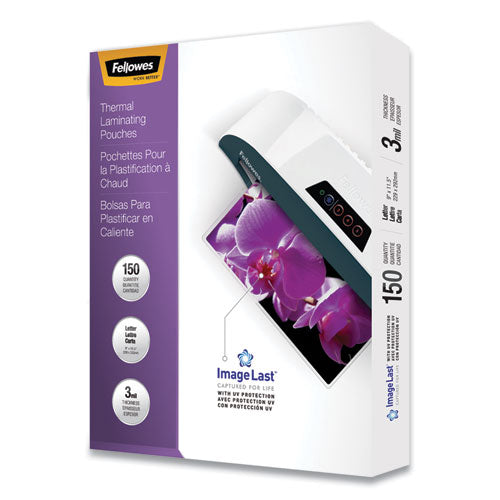 Imagelast Laminating Pouches With Uv Protection, 3 Mil, 9