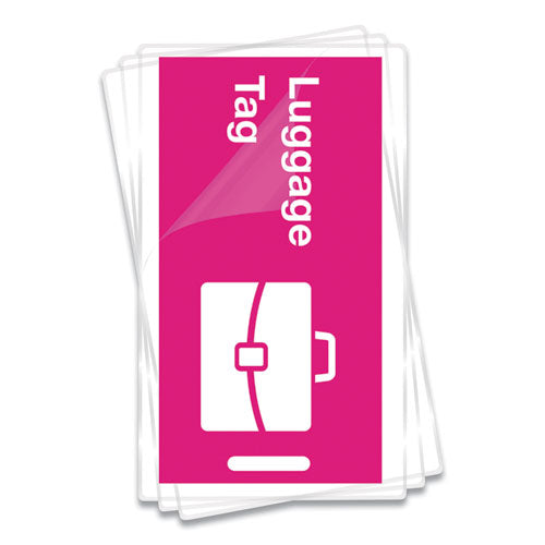Laminating Pouches, 10 Mil, 3.75