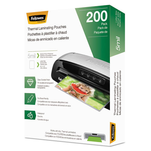 Laminating Pouches, 5 Mil, 9