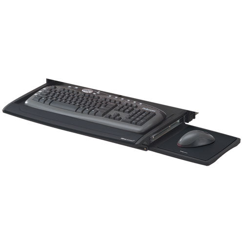 Deluxe Keyboard Drawer, 20.5w X 11.13d, Black