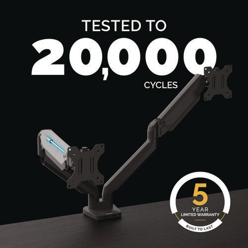 Platinum Series Dual Monitor Arm For 27