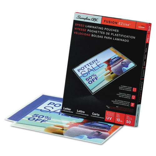 Ezuse Thermal Laminating Pouches, 10 Mil, 9