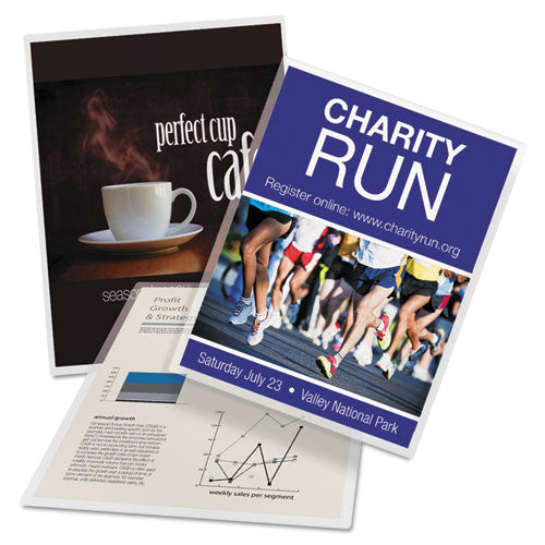 Ultraclear Thermal Laminating Pouches, 3 Mil, 9