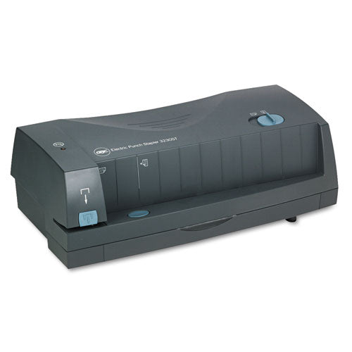 24-sheet 3230st Electric Two- To Three-hole Adjustable Punch/stapler, 9/32
