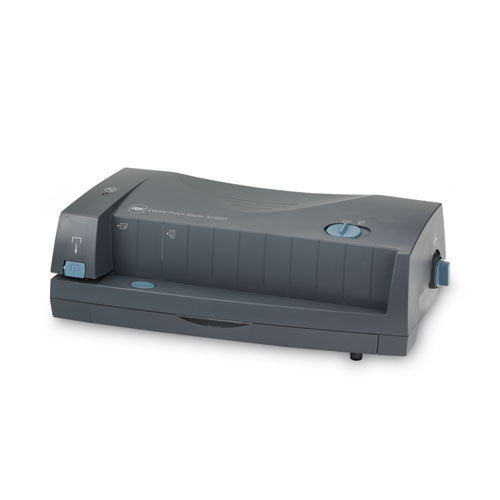 24-sheet 3230st Electric Two- To Three-hole Adjustable Punch/stapler, 9/32